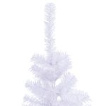 Árbol de Navidad 380 ramas sistema encajable blanco Ø80x150 cm detalle
