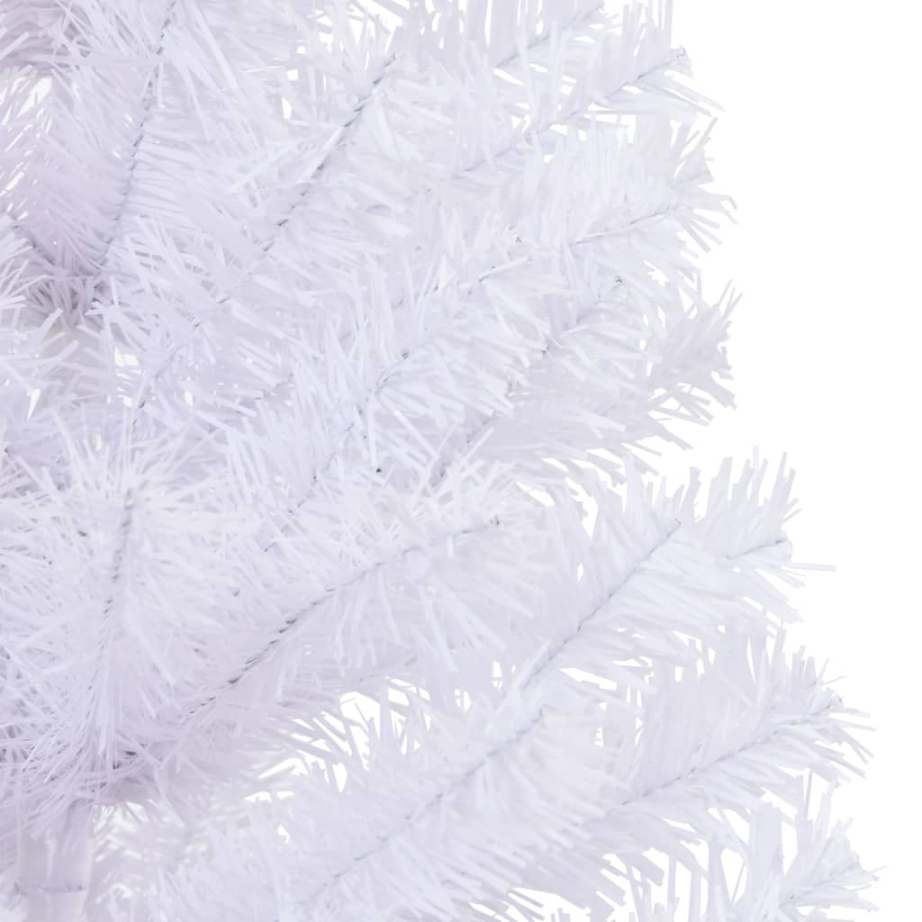 Árbol de Navidad 380 ramas sistema encajable blanco Ø80x150 cm