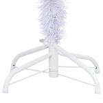 Árbol de Navidad 380 ramas sistema encajable blanco Ø80x150 cm base