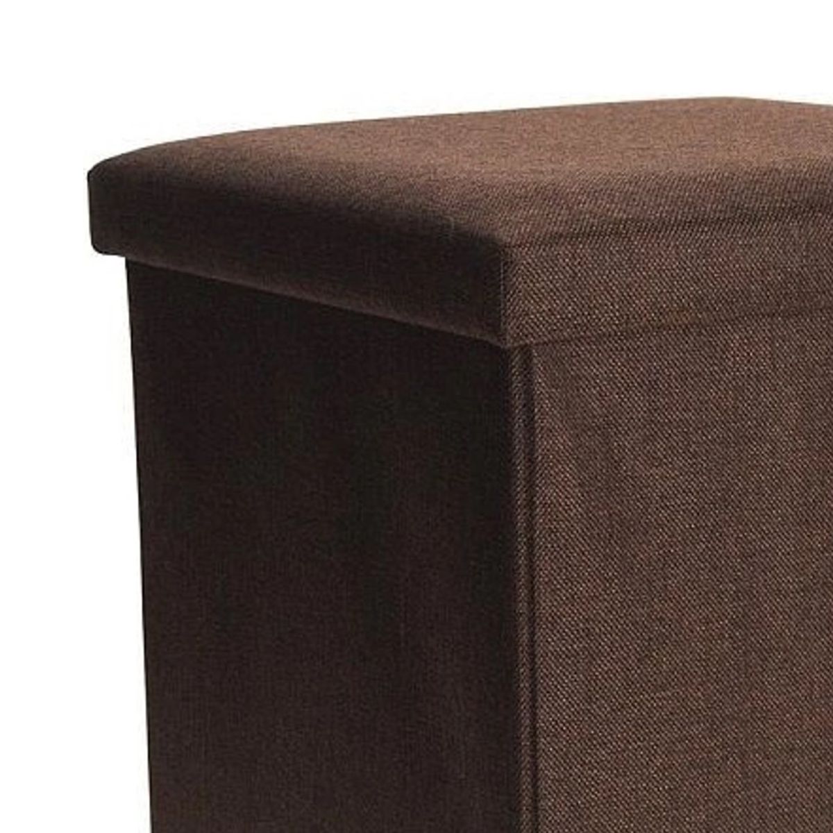 Puff-con-tapa-tapizado-acolchado-marron-38x38-cm-detalle