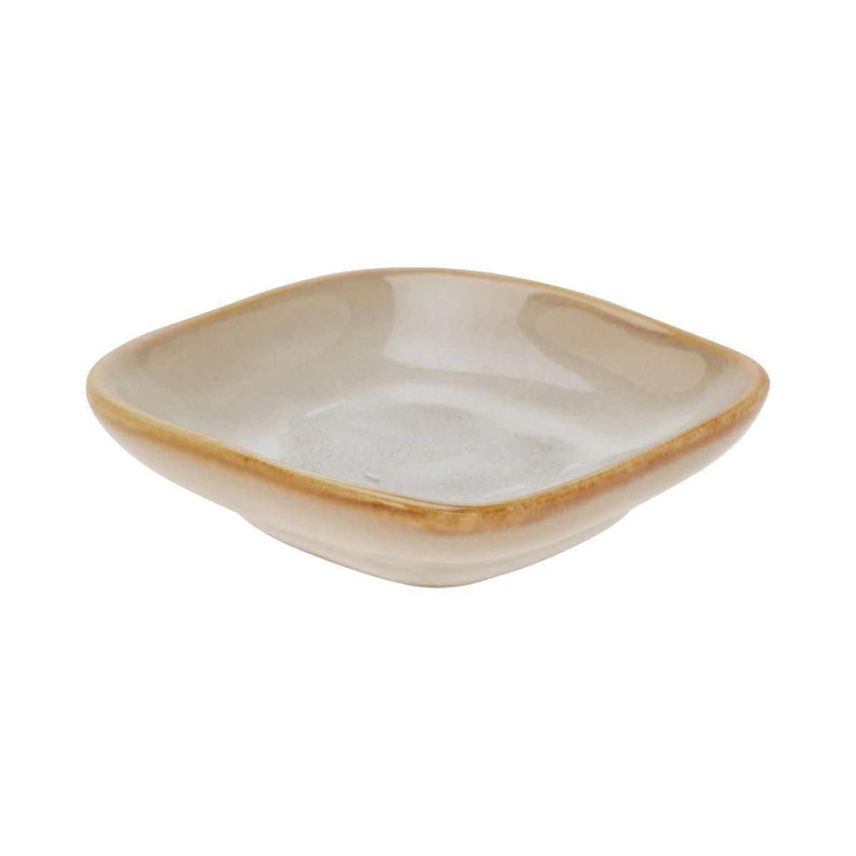 Pack de 4 bowl diseño cuadrado multicolor beige