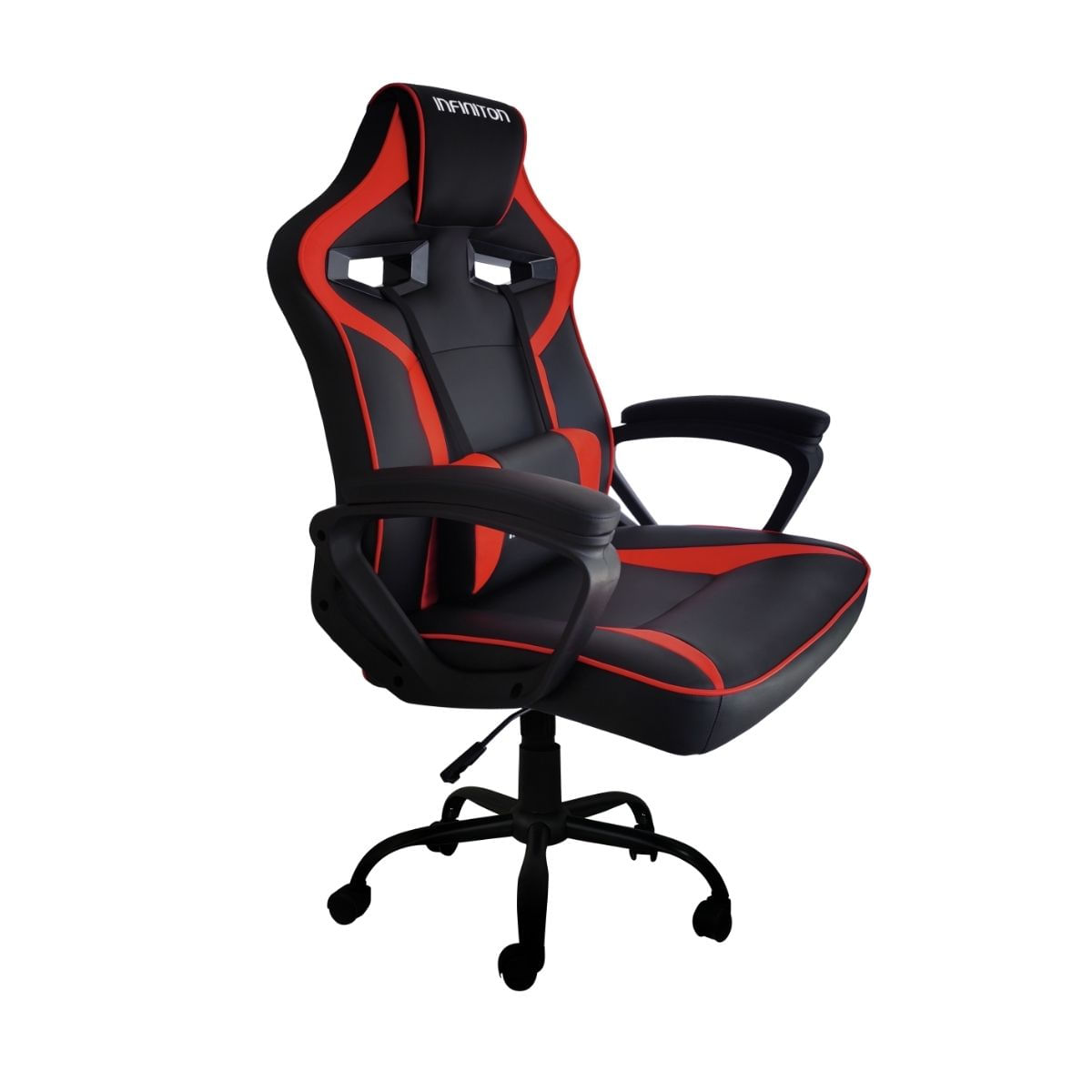 Silla gaming Infiniton GSEAT-TS respaldo reclinable 120kg rojo 115-123,5x64,7x34-52,2 cm