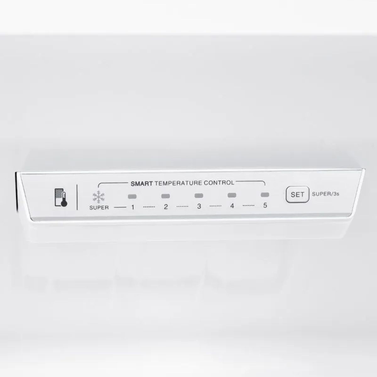 Frigorífico combi Aspes AC2602ENFX No Frost 326L E inox 201 cm detalle