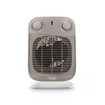 Calefactor DeLonghi Vertical Edge HFS50C22 2200W 3 potencias gris frontal