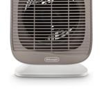Calefactor DeLonghi Vertical Edge HFS50C22 2200W 3 potencias gris detalle