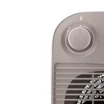 Calefactor DeLonghi Vertical Edge HFS50C22 2200W 3 potencias gris detalle