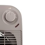 Calefactor DeLonghi Vertical Edge HFS50C22 2200W 3 potencias gris detalle