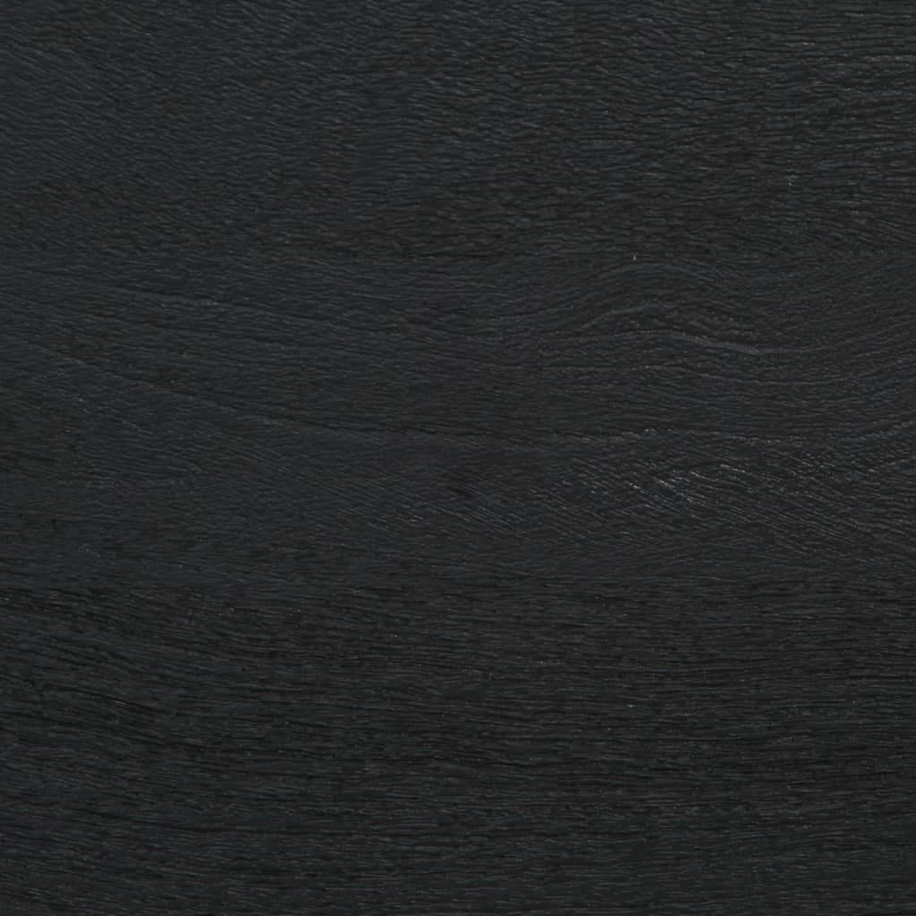 Mueble auxiliar Tulipán 2 compartimentos + 1 cajón + 1 armario negro 160x38x33 cm