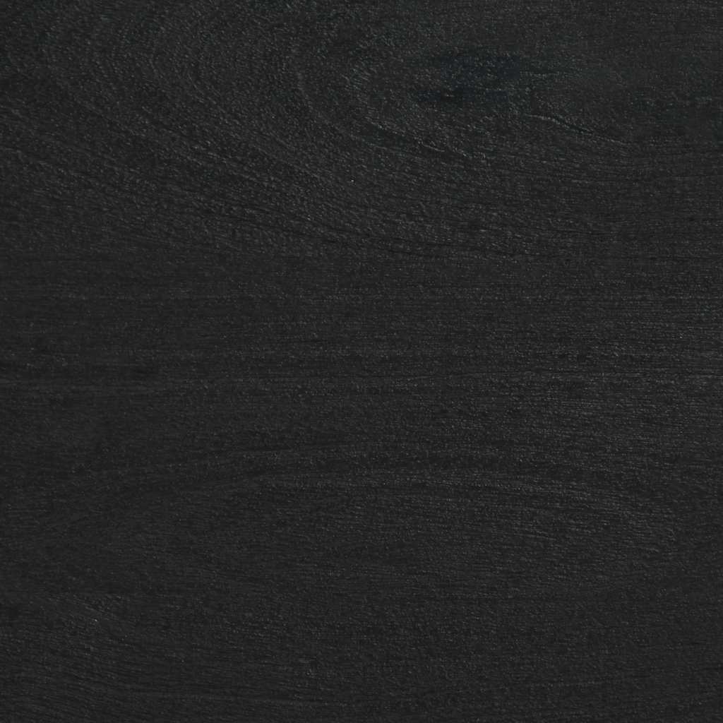 Pack de 2 mesitas de noche Tristán con cajón + compartimento negro 46x40x33 cm
