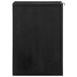 Mueble de pared Margarita con puerta negro 48x38x33 cm armario