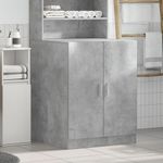 Armario para lavadora Dila 2 puertas gris oscuro 91,5x70,5x71,5 cm animada