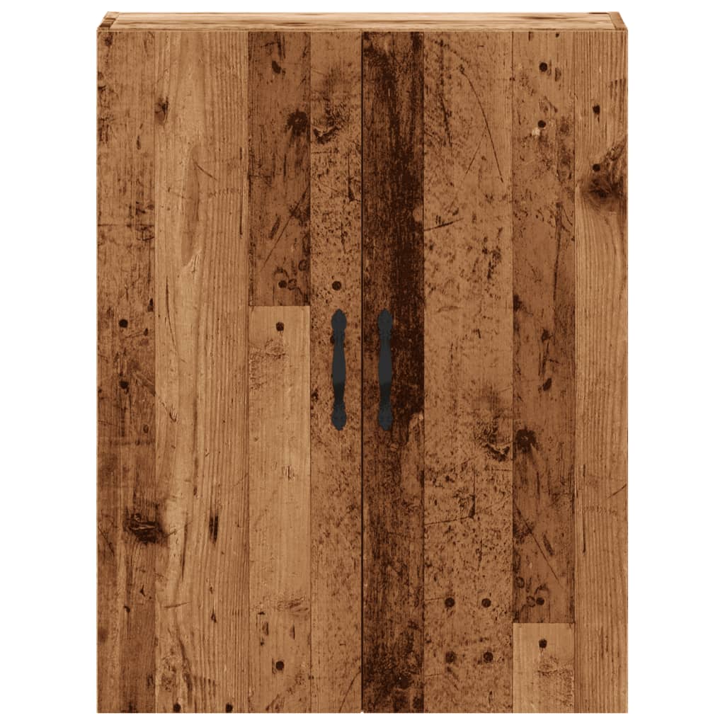 Armario de pared Ritta 2 puertas con estantes madera 90x69,5x34 cm frontal