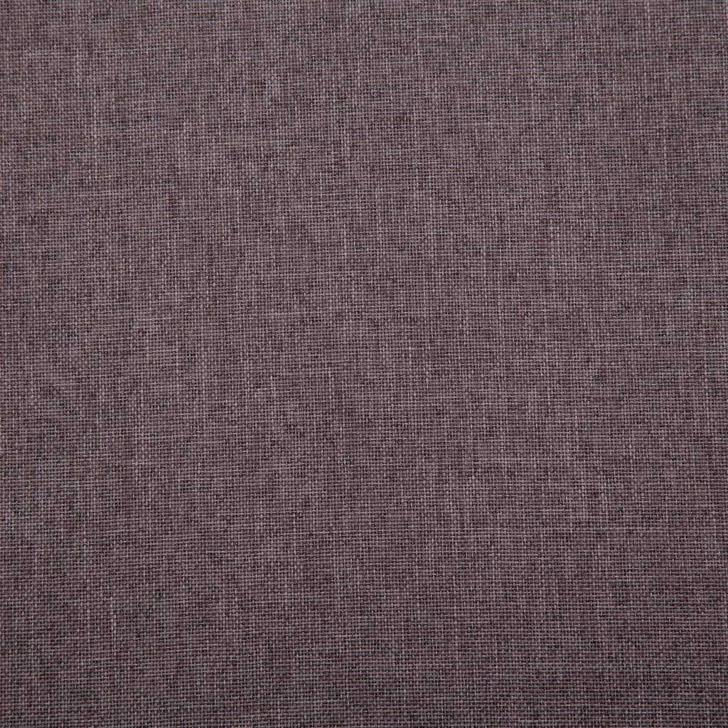 Sofá Heidi 3 plazas con patas elevadas gris taupé 73x168x70 cm material