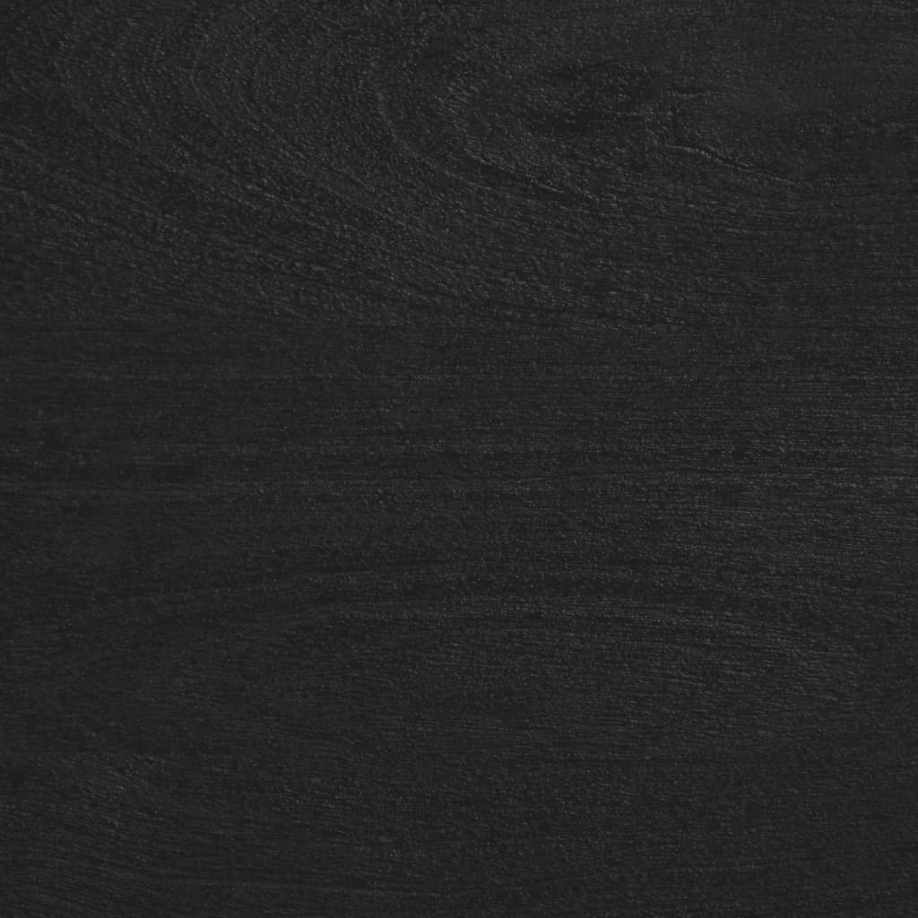 Mesita de noche Cobre 1 cajón + compartimento negro 46x40x33 cm