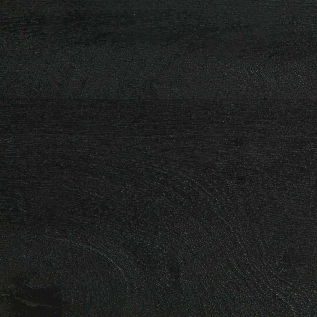 Mueble de TV Jiya 1 cajón + 4 compartimentos negro 46x100x33 cm