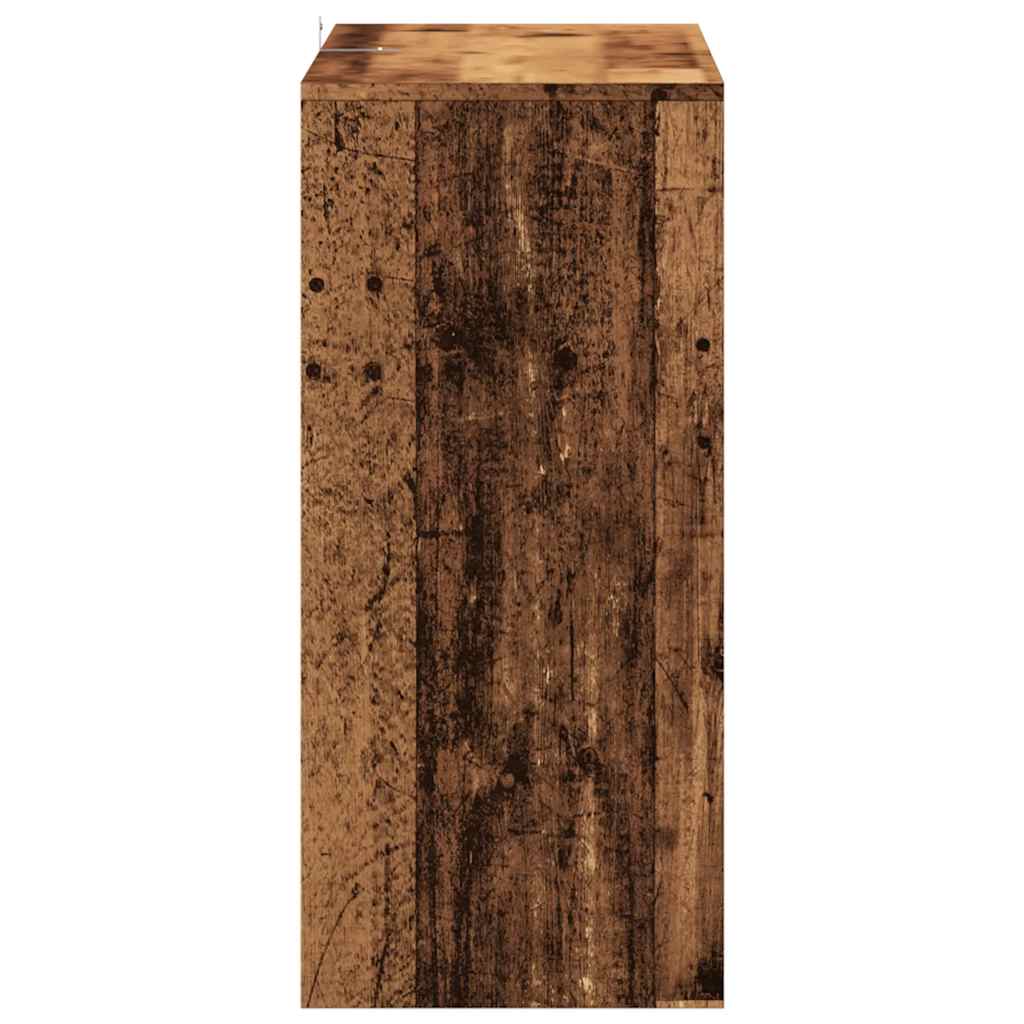 Mesa consola Peach 2 cajones madera 76,5x700x35 cm perfil