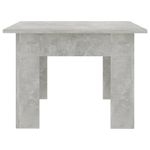 Mesa de centro Cebra diseño fijo gris 42x100x60 cm perfil