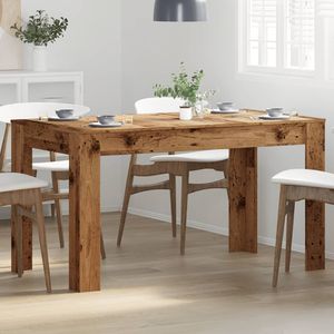 Mesa de comedor Trento diseño fijo 76x140x74,5 cm