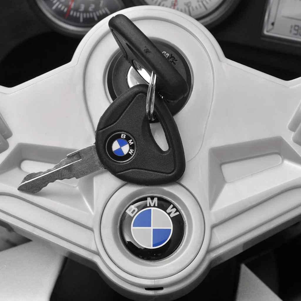 Moto electrica de juguete color blanca, modelo bmw 283  blanco
