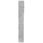 Armario para lavadora Nemo 2 puertas + 5 compartimentos gris 190x64x25,5 cm