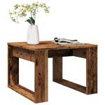 Mesa auxiliar Texas diseño fijo madera 35x50 cm animada