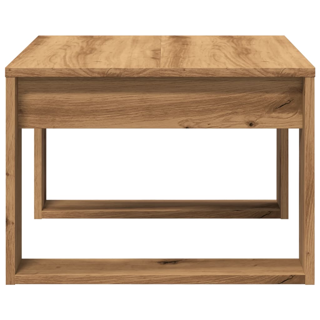 Mesa auxiliar Texas diseño fijo roble 35x50 cm perfil