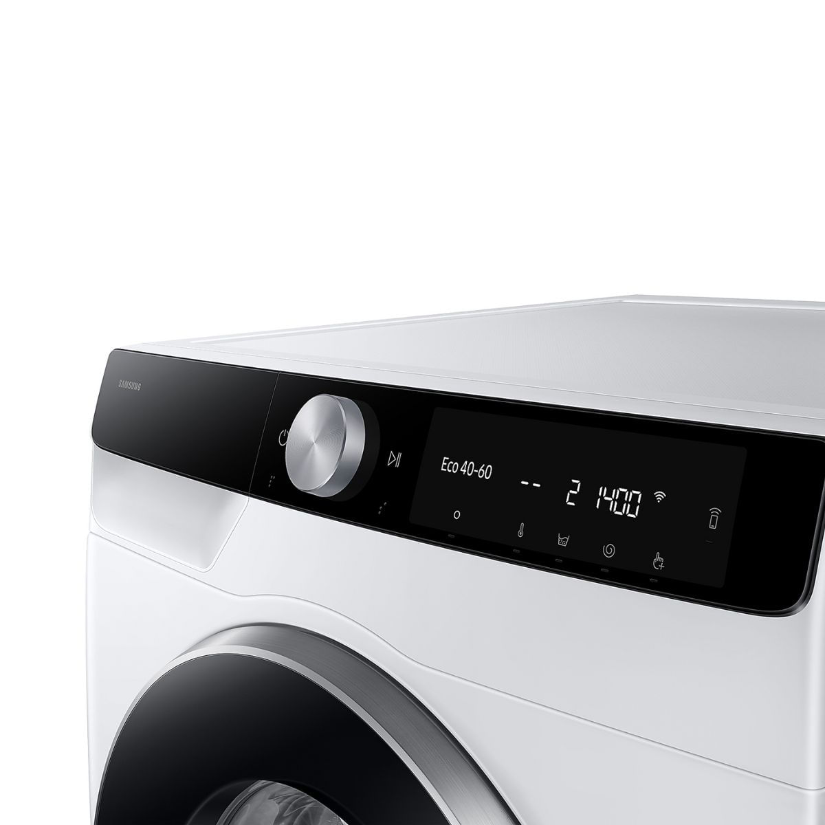 Lavadora carga frontal Samsung WW90DG6U85LKU3 9kg 1400 rpm WiFi A blanco 60 cm detalle