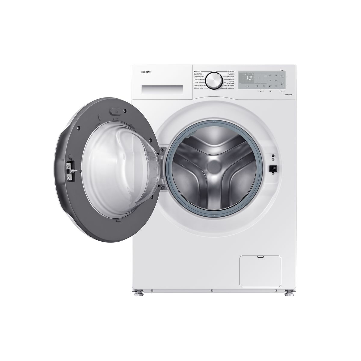 Lavadora carga frontal Samsung WW11DG5B25THEC 11kg 1400 rpm 14 programas A blanco 60 cm con puerta