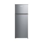 Frigorífico 2 puertas Wonder WF145500EX cíclico 204L E inox 143 cm fondo blanco