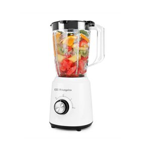 Batidora de vaso Orbegozo BV5035 500W 1,5L 2 velocidades blanco