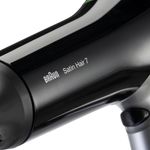 Secador de pelo Braun Satin Hair 7 BRHD730E 2200W con cabezales negro detalle
