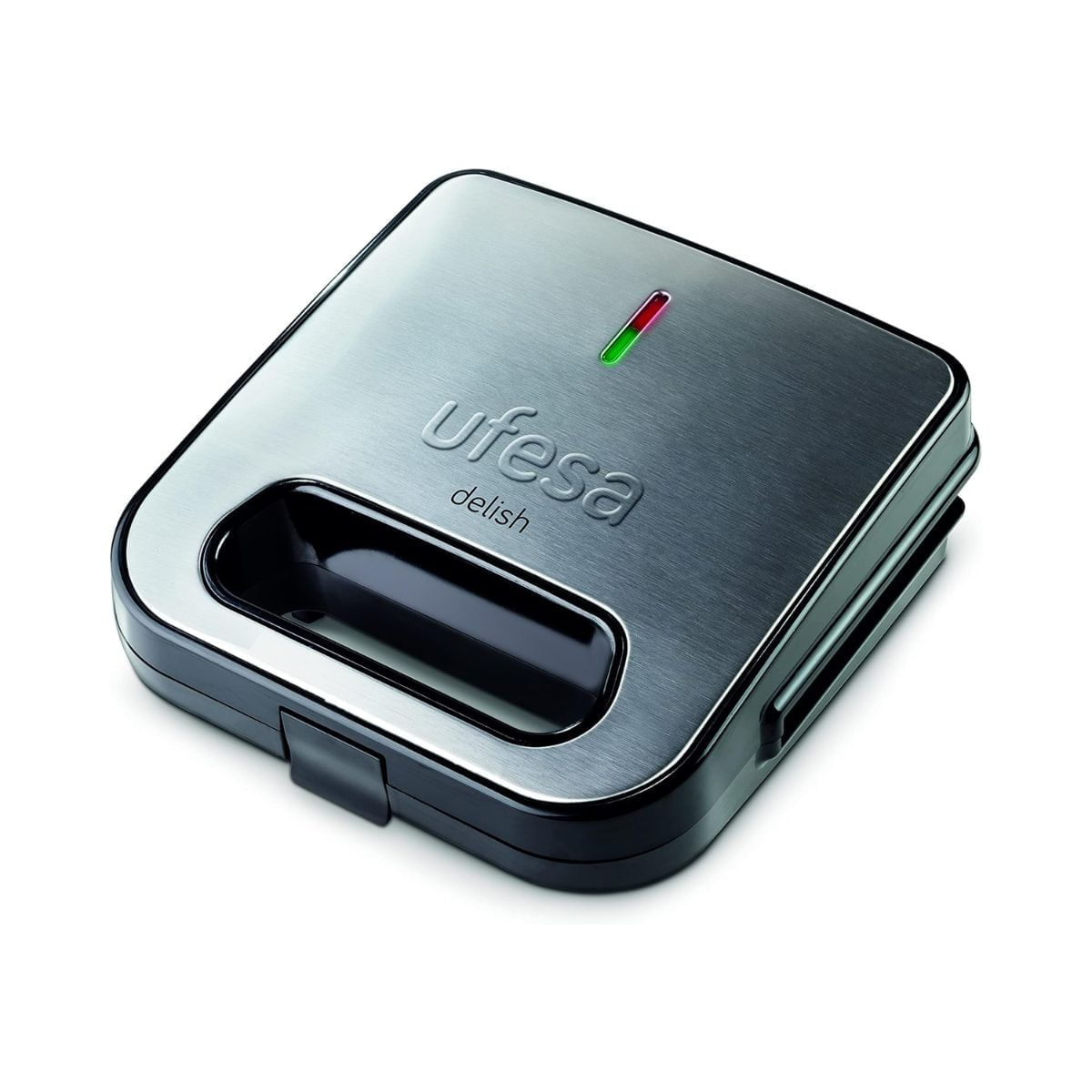Sandwichera Ufesa SW7870 900W 2 raciones inox fondo blanco