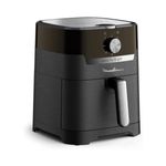 Freidora de aire Moulinex Easy Fry & Grill 1550W 4,2L 16 funciones negro lateral