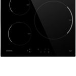 Placa inducción Infiniton IND-A3F encastrable 3 zonas negro 52 cm detalle