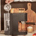 Cafetera express Cecotec Cafelizzia Fast 1350W 20 bares 1,2L negro agua caliente