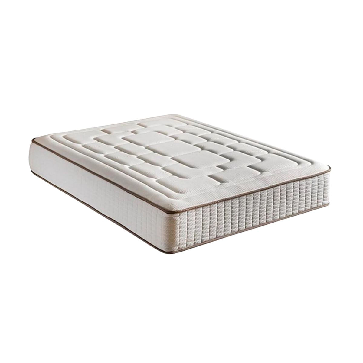 Colchon-viscoelastico-Royal-Cashmere-nucleo-HR-Pro-Nature-blanco-27-cm--fondo-blanco