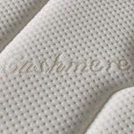Colchón viscoelástico Royal Cashmere núcleo HR Pro-Nature blanco 27 cm  detalle