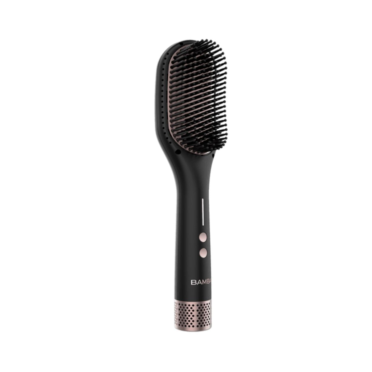 Cepillo eléctrico Cecotec Bamba InstantCare AirFlow cerámico temperatura regulable negro fondo blanco
