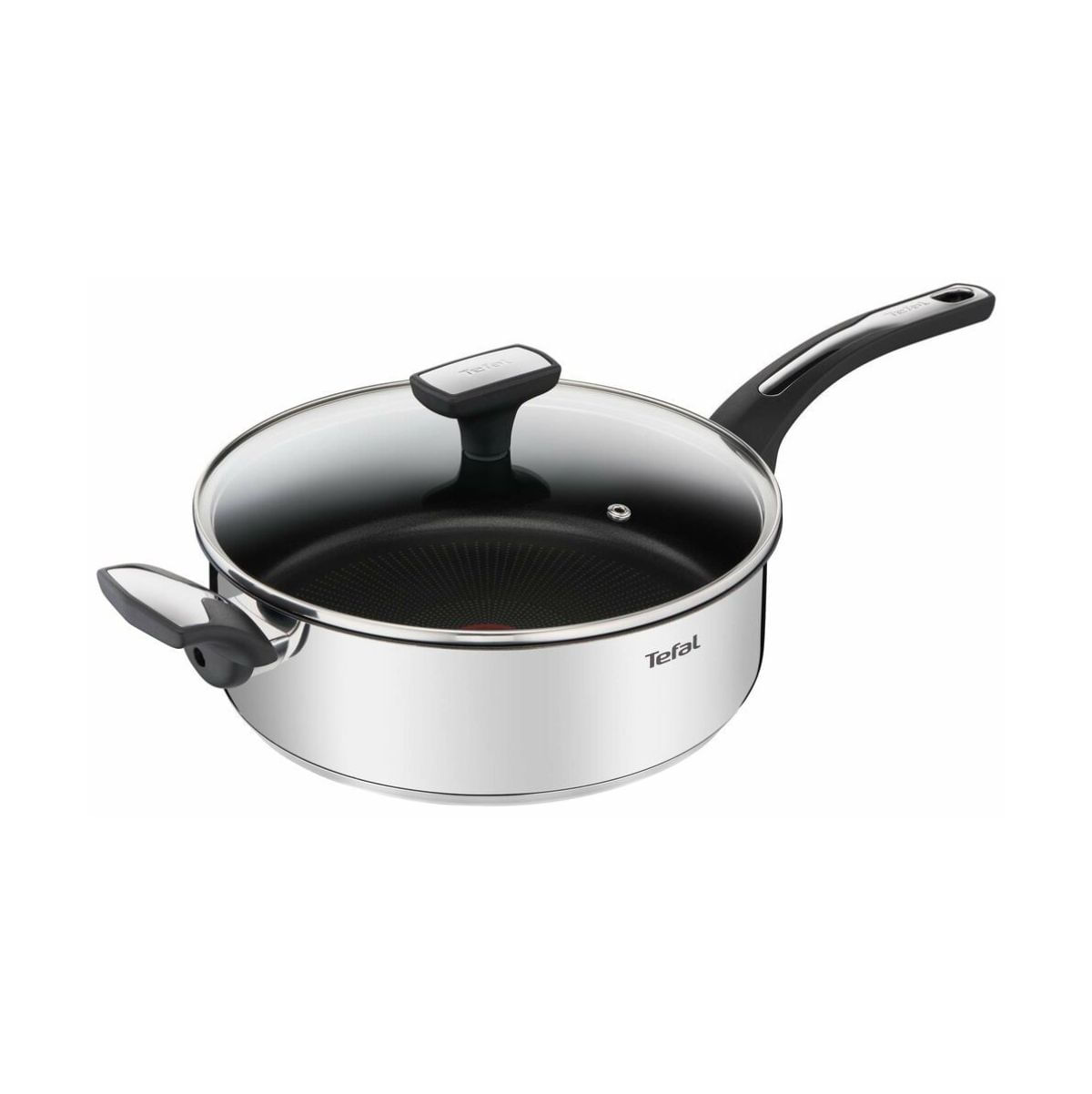 Guisera Tefal Emotion con tapa acero inoxidable negro Ø26 cm guisera
