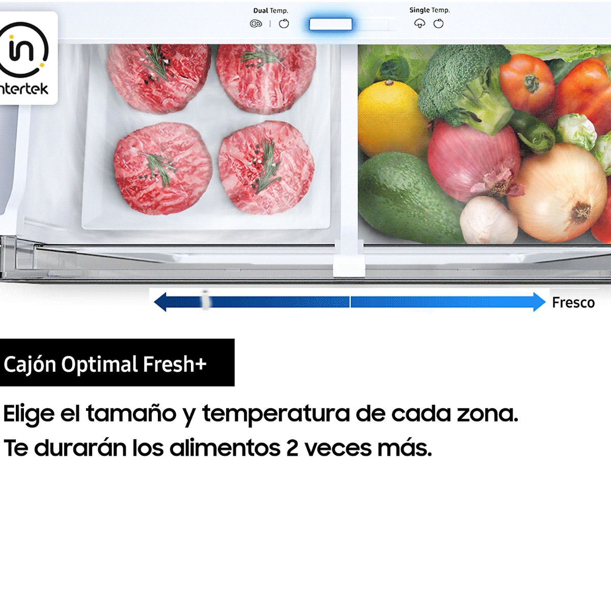 Frigorífico combi Samsung RB38T776DS9/EF 390L No Frost D inox 203 cm caracteristicas