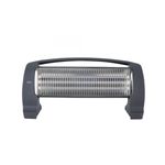 Calefactor de cuarzo Jata JCES2201 1200W 3 temperaturas gris frontal