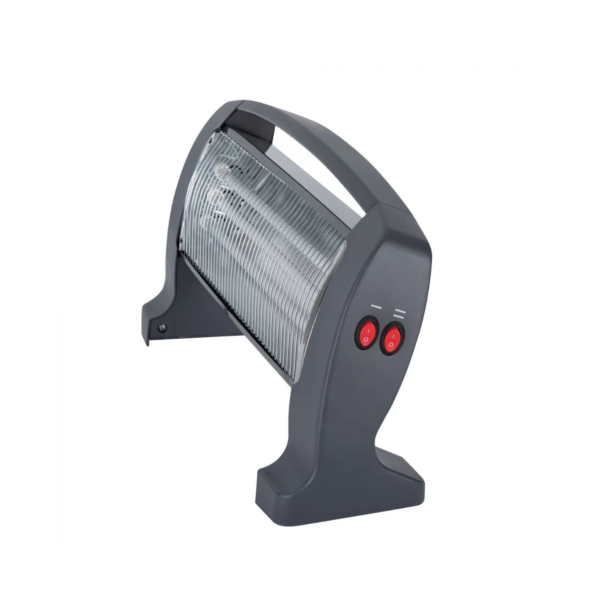 Calefactor de cuarzo Jata JCES2201 1200W 3 temperaturas gris control