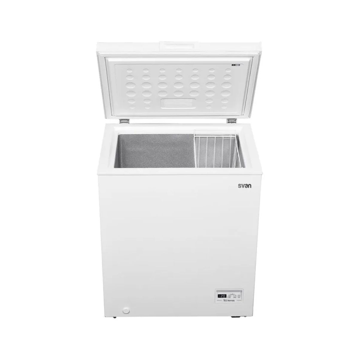 Arcón congelador Svan SCH1501EDC cíclico 142L Dual Cooling E blanco 69,8 cm fondo blanco