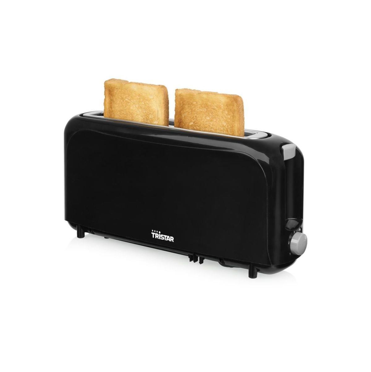 Tostador Tristar BR-1059PR 900W ranura larga 6 temperaturas negro tostadas