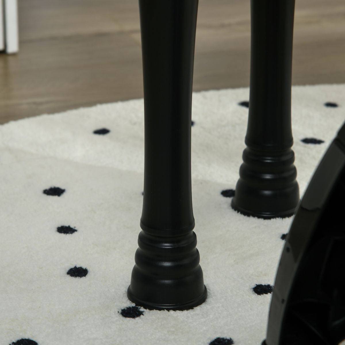 Piano infantil Classic Aiyaplay con micrófono + 22 canciones negro 60,4x37x30,5 cm patas