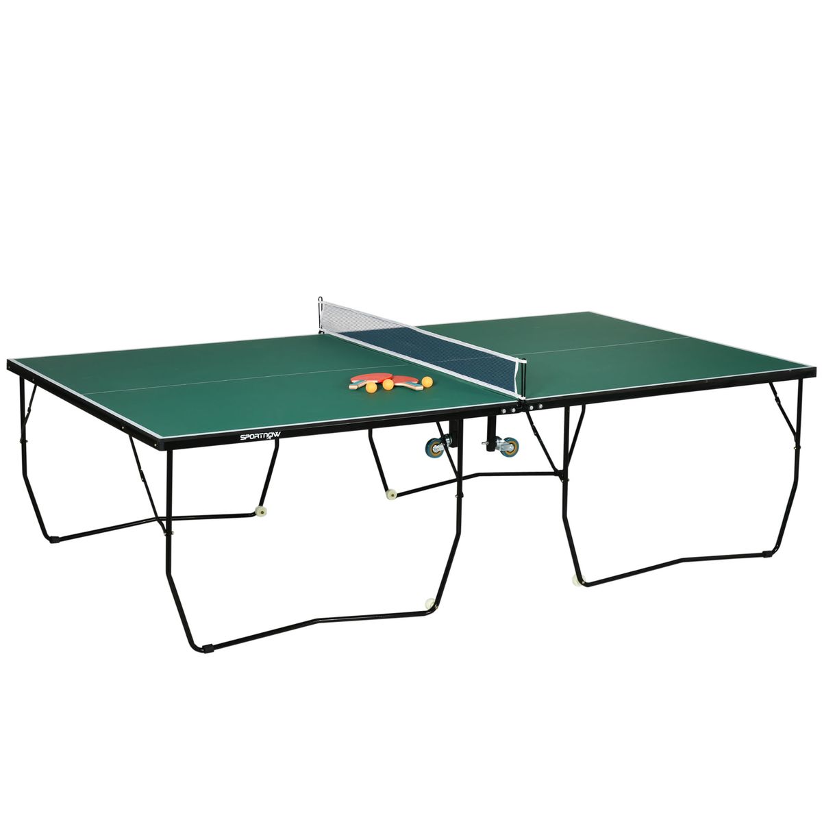 Mesa de ping-pong Hera Sportnow profesional verde 76x152,5x274 cm