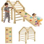 Juego de escalada infantil Aiyaplay 1-4 años multicolor 89x175x70 cm fondo blanco
