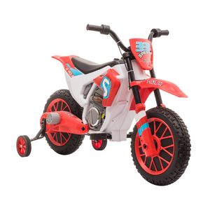 Moto eléctrica Speed Homcom con ruedines +3A 68x106,5x51,5 cm