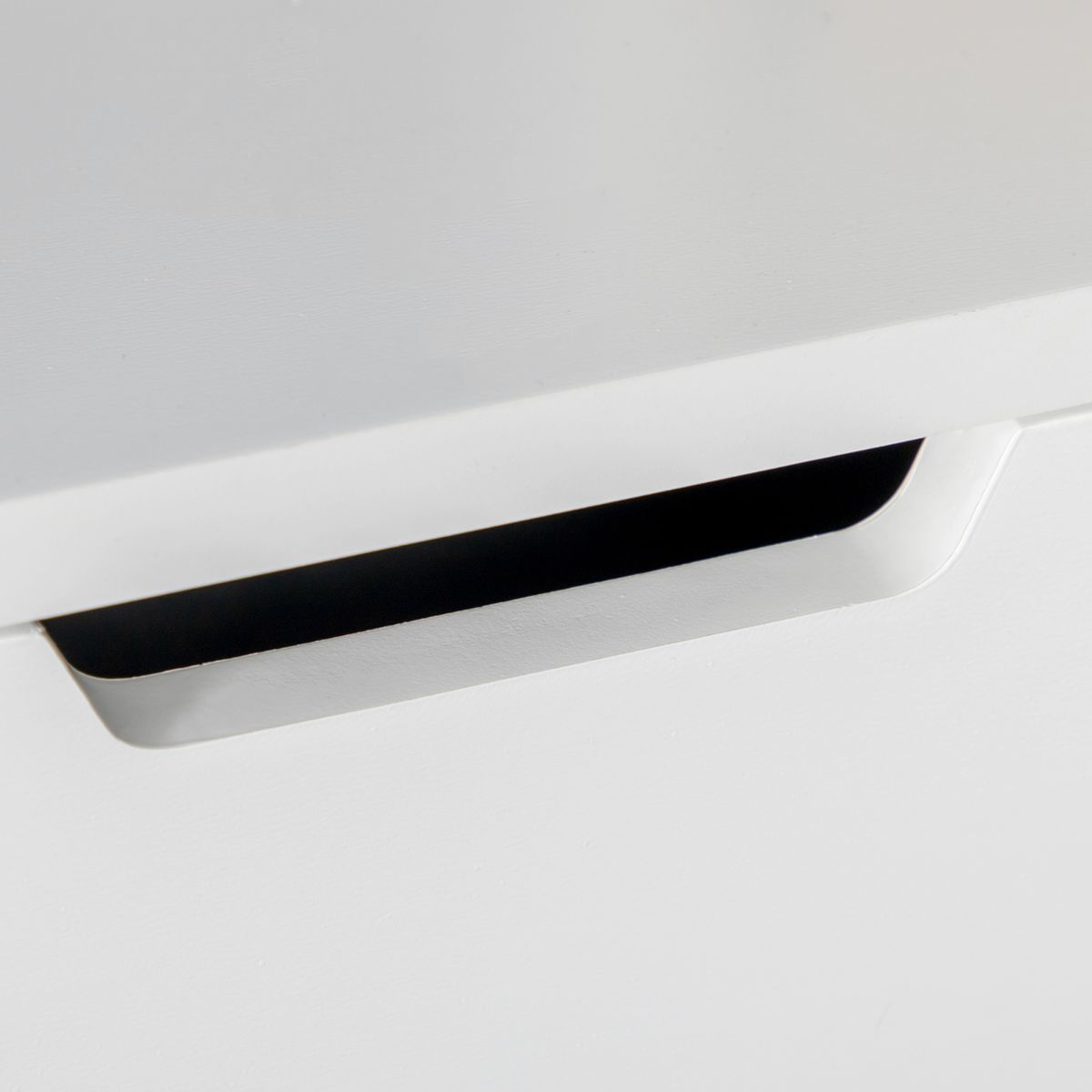 Estantería Ruiseñor Homcom 9 compartimentos + 1 cajón blanco 158x60x26 cm detalle