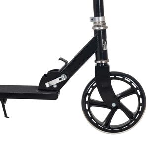 Patinete scooter Homcom plegable altura ajustable 7-14 años 75-100x88x37 cm